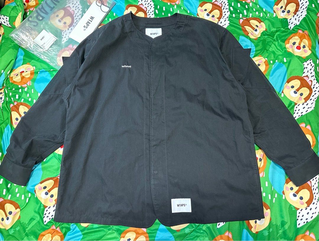 WTAPS 22SS SCOUT / LS / NYCO. TUSSAH(BK), 男裝, 上身及套裝, 套裝 ...