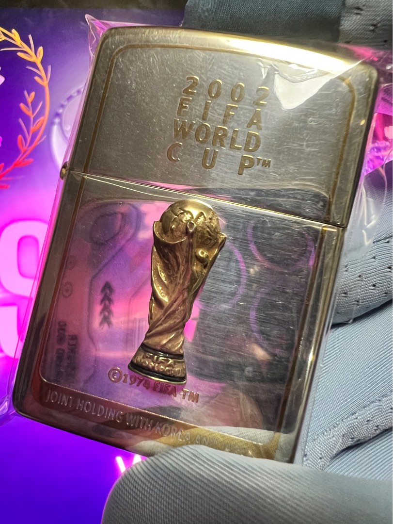 🔥ZIPPO🔥2000年日版2002 世界杯日韓對決FIFA World Cup Korea/Japan