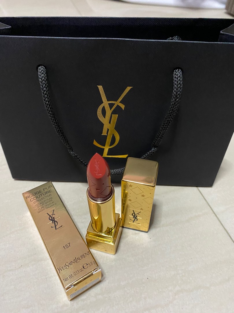 2022 YSL Christmas Lipstick, Beauty & Personal Care, Face, Makeup on