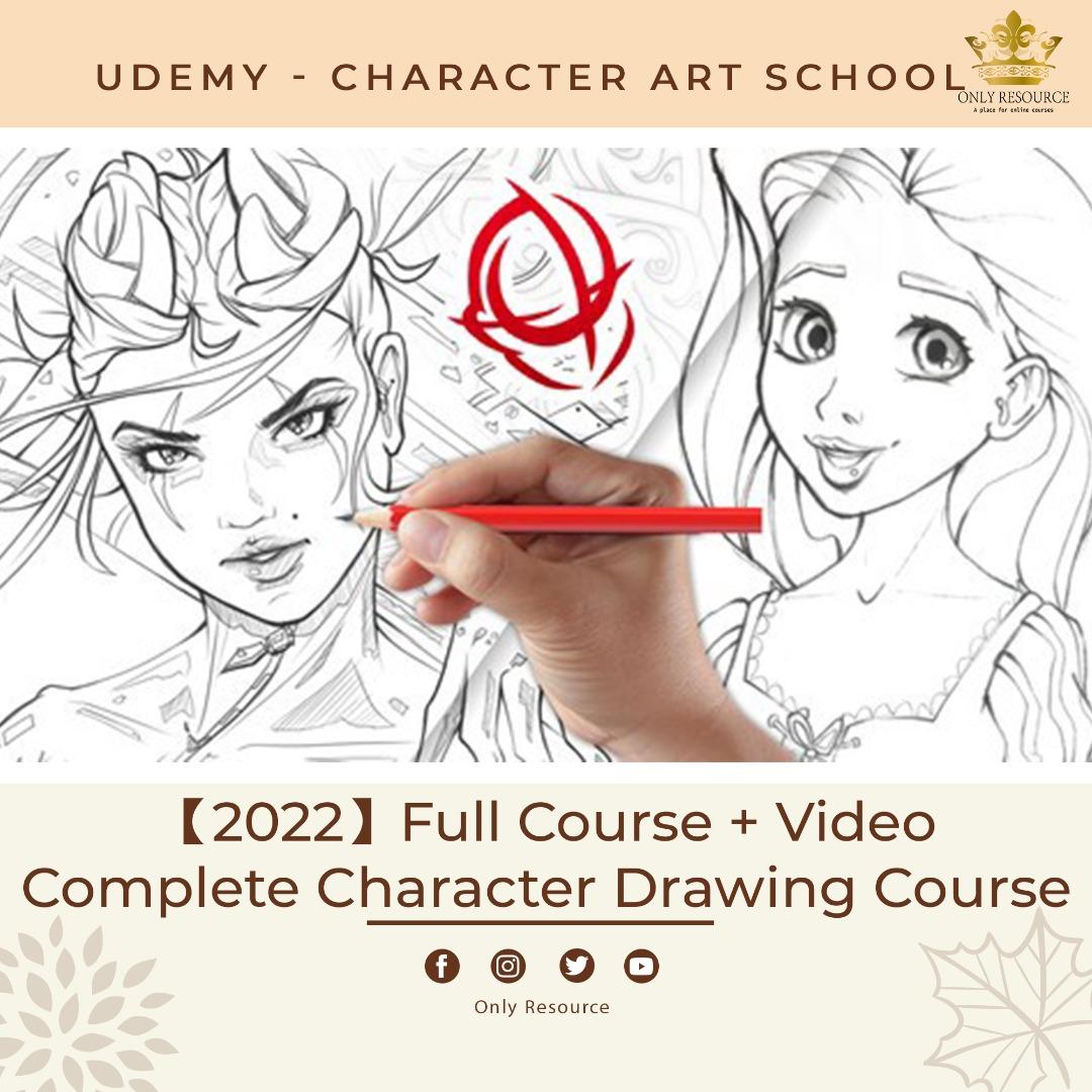2022】Udemy - Character Art School Complete Character Drawing Course {FULL  COURSE + VIDEO} - ALL COURSES Lifetime Access, Computers & Tech, Parts &  Accessories, Software on Carousell