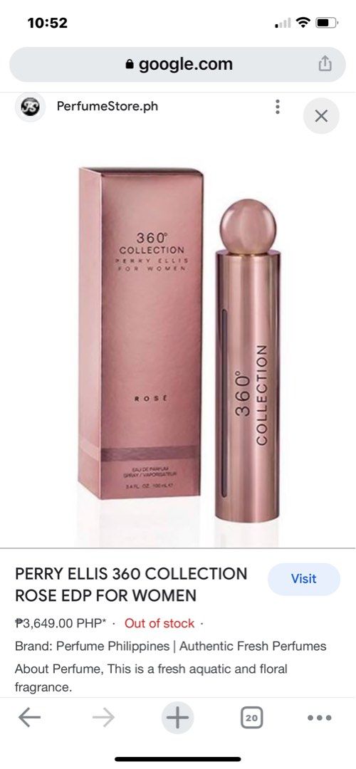360 collection perfume, Beauty & Personal Care, Fragrance & Deodorants ...