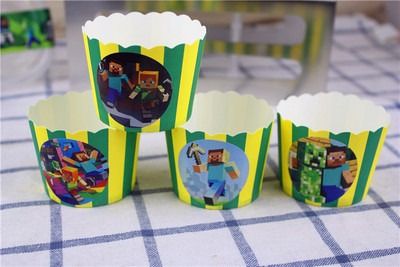 7 Types of 2D / 3D Minecraft / Game Characters cake toppers, Hobbies ...