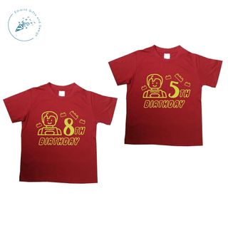 Birthday Theme Baby Romper and Kids Tshirt Collection item 3