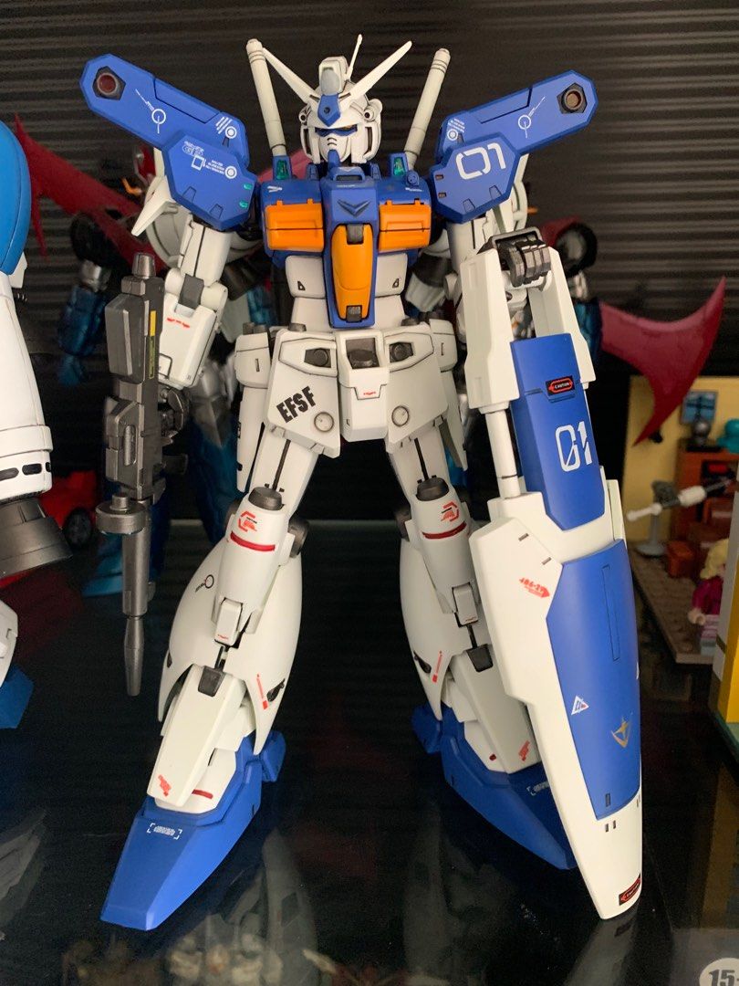 ? Bandai MG Gundam GP-01 and GP02 custom build set ?, Hobbies 