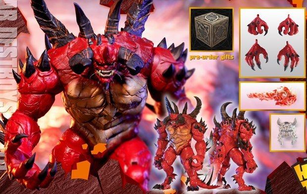 全新 Hero Toys 1/10 Diablo Big Hell Devil, 興趣及遊戲, 玩具 & 遊戲類 - Carousell