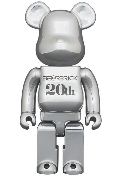 N)開封品Medicom Toy Bearbrick Be@rbrick 1000% 20Th Anniversary