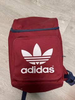 Adidas後背包 紅色