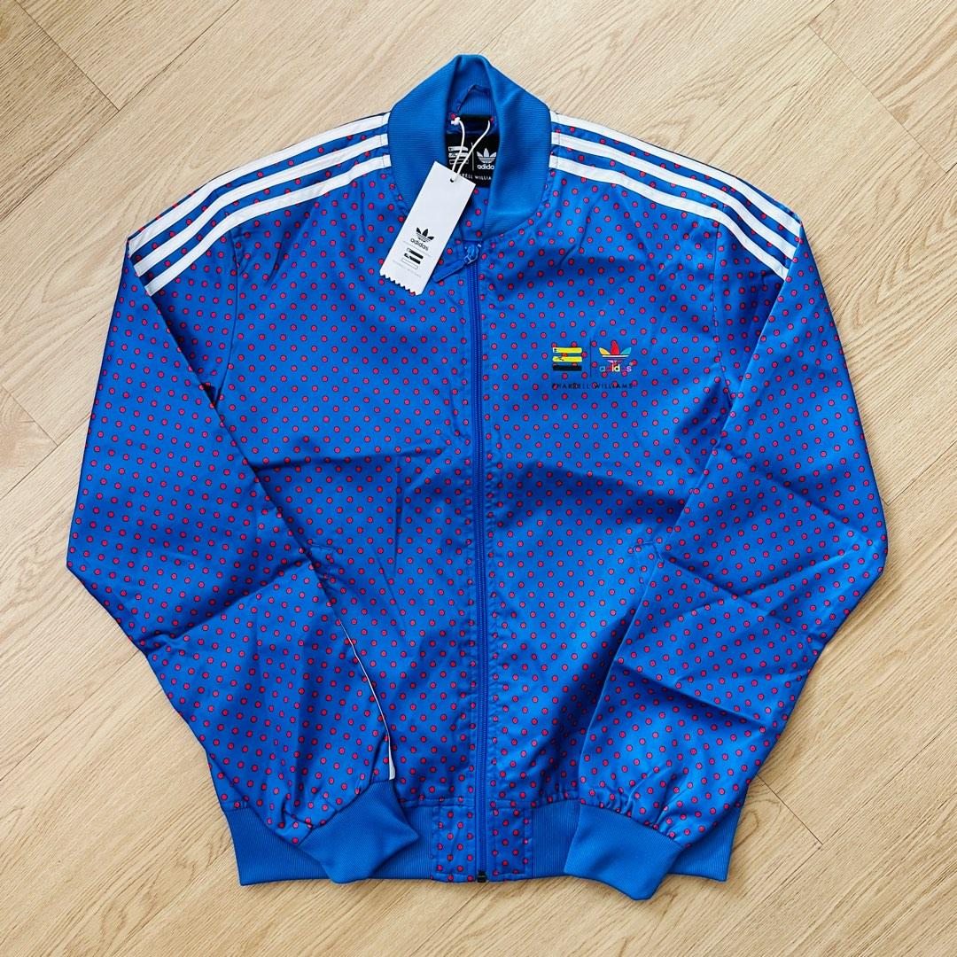 Adidas pharrell williams jacket blue hot sale