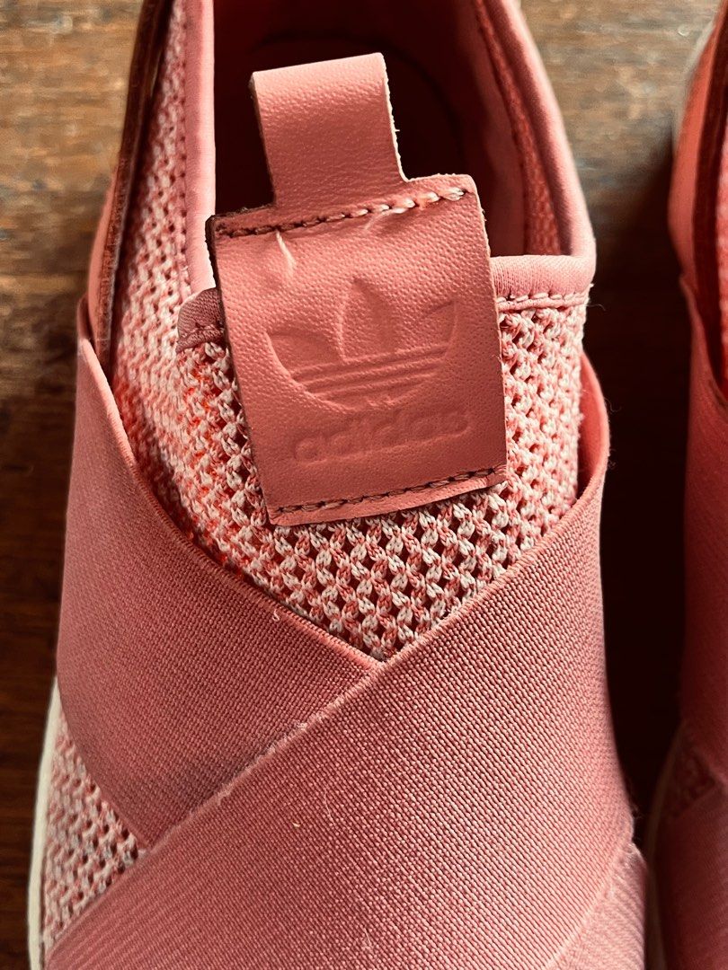 Adidas superstar slip on knit hotsell