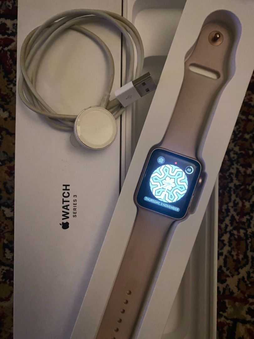 Apple watch series 3 42mm rose gold gps deals