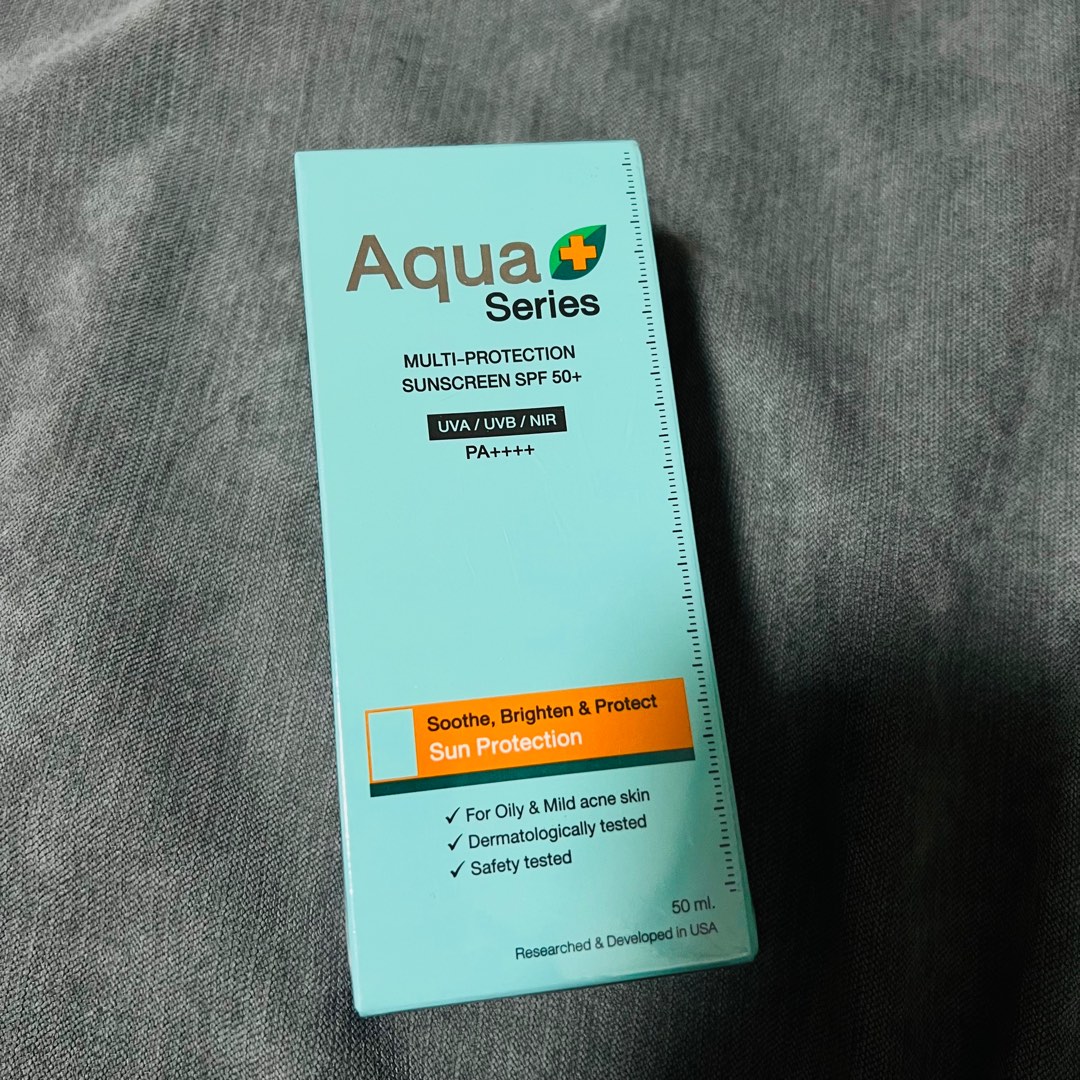 Aqua+ Multi-Protection Sunscreen SPF 50+, Beauty & Personal Care, Face ...