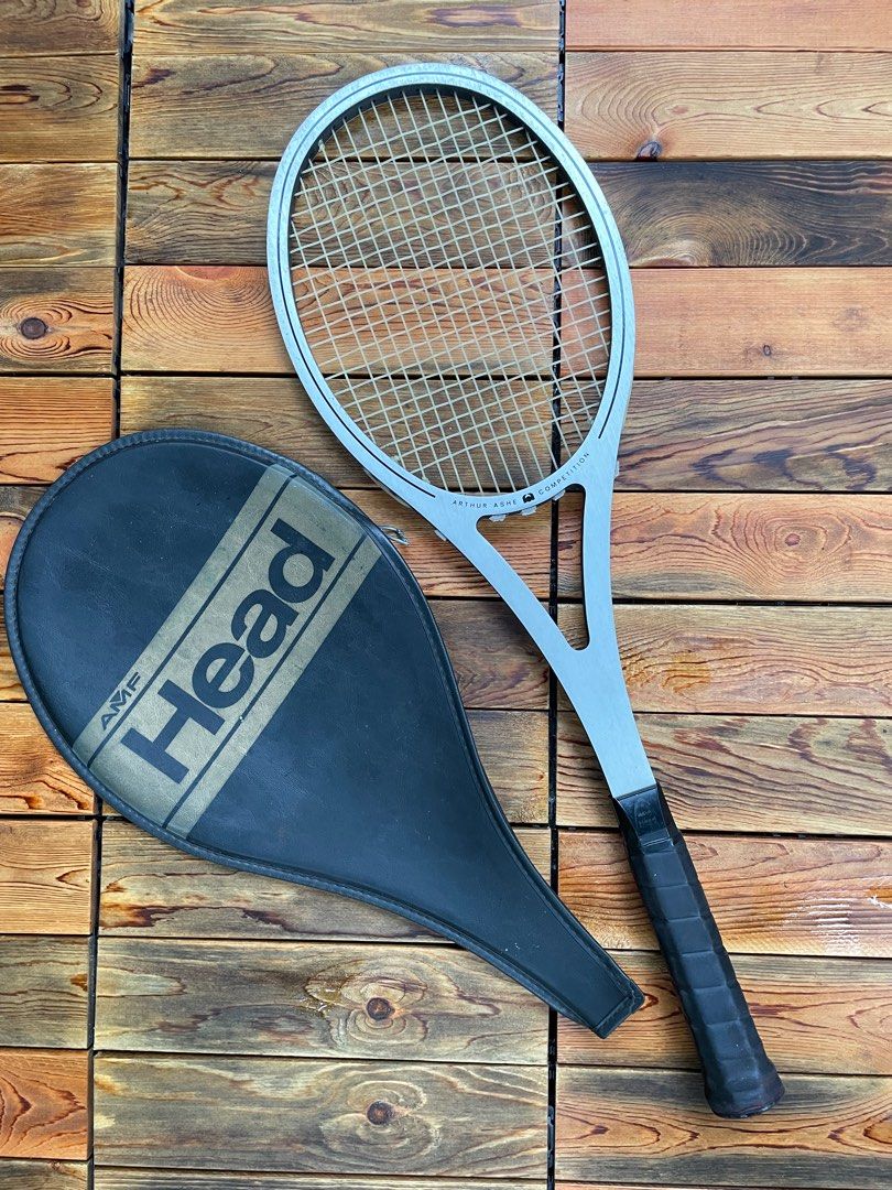 Arthur Ashe Tennis Racket 1970s vintage, Sports Equipment, Sports