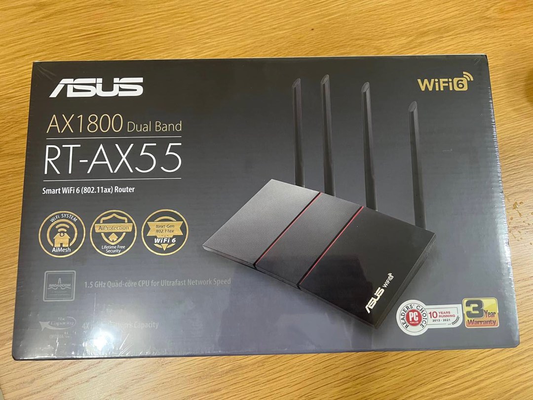 Asus RT-AX55 Router, Computers & Tech, Parts & Accessories, Networking ...