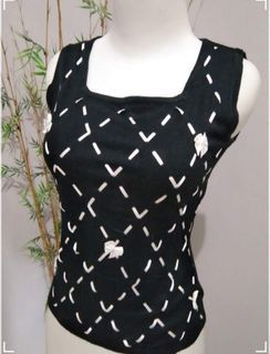 Atasan Outer Tanktop Thrift Rajut