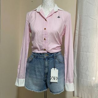 Authentic Vivienne Westwood Red Label Pastel Pink Long sleeve