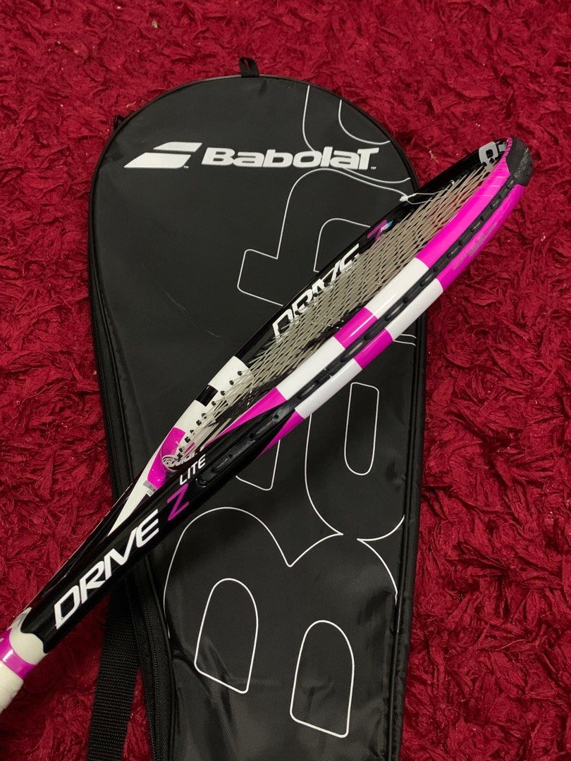 Babolat Drive Z lite black pink tennis racket