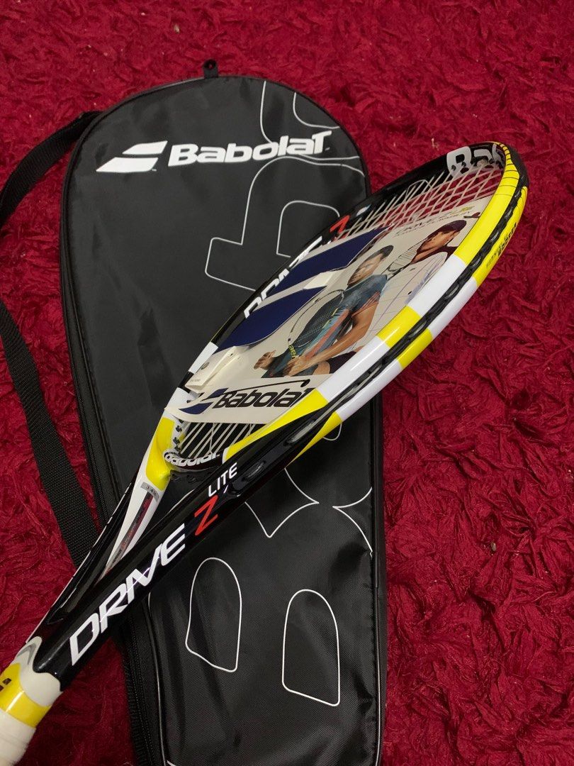 Babolat Drive Z lite yellow tennis racket