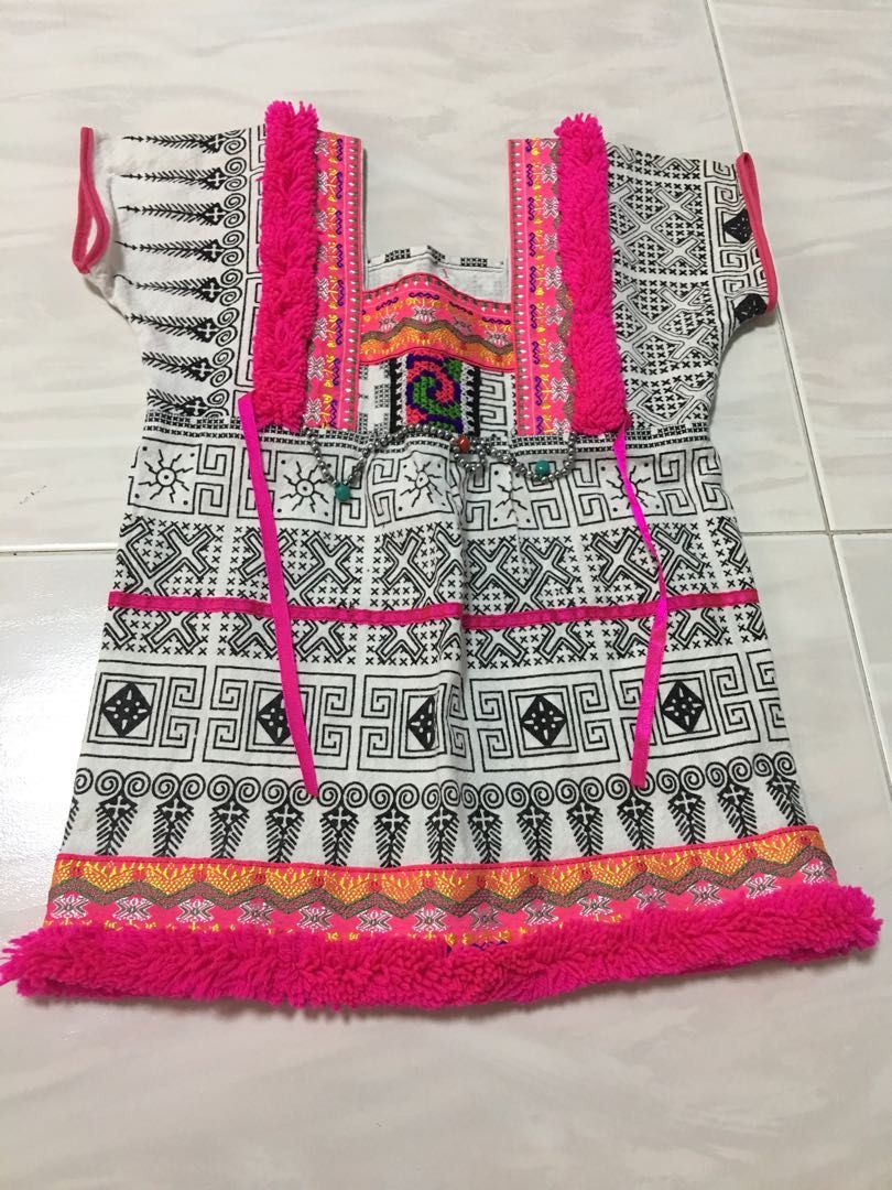 Baby Girl traditional dress, Babies & Kids, Babies & Kids Fashion on Carousell