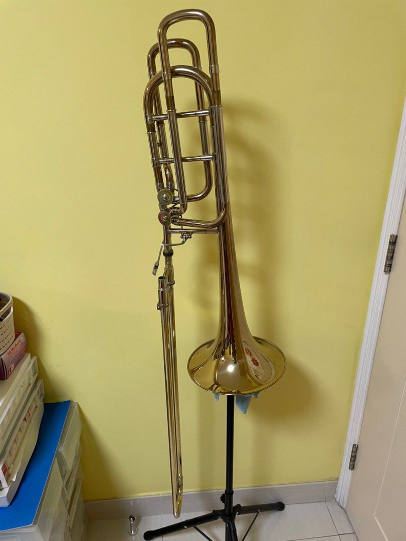 Bach 50B3O Bass trombone, 興趣及遊戲, 音樂樂器 & 配件, 樂器 Carousell