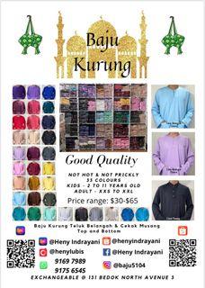 Baju Kurung for Men & Boys