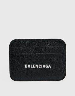 （全新）BALENCIAGA Cash 粒面小牛皮卡夾