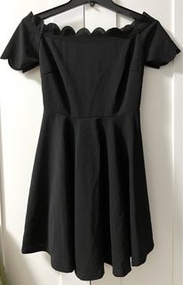 Black Off Shoulder Dress