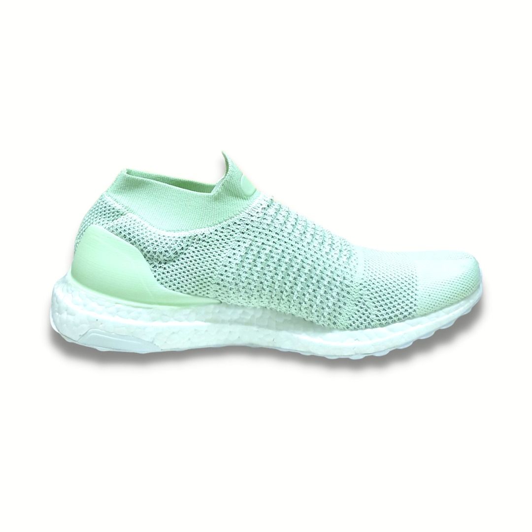 Ultra boost laceless ash green cheap