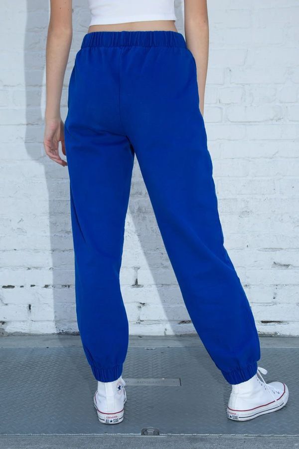 Royal blue brandy melville sweatpants deals