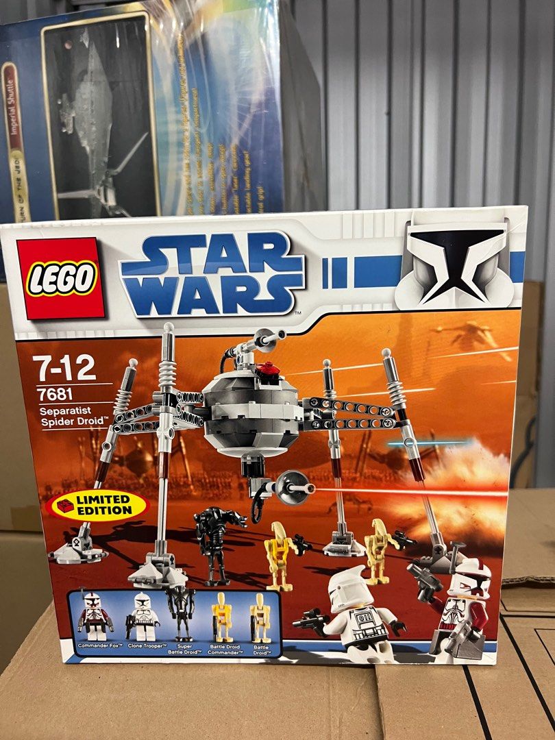 Brand New and sealed LEGO 7681 Wars Separatist Spider Droid., Hobbies & Toys, Toys & Games on Carousell