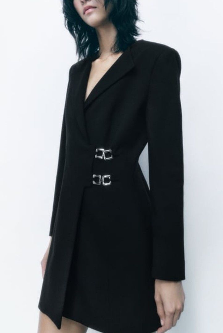 princess polly black long sleeve dress Beatris Top Material:Bone Inlay neckline:slash neck 1950s Button up Style