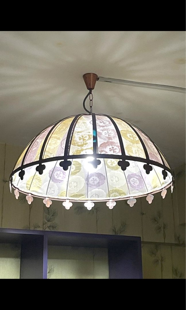 Brass hanging lights (Japanese), Furniture & Home Living ...