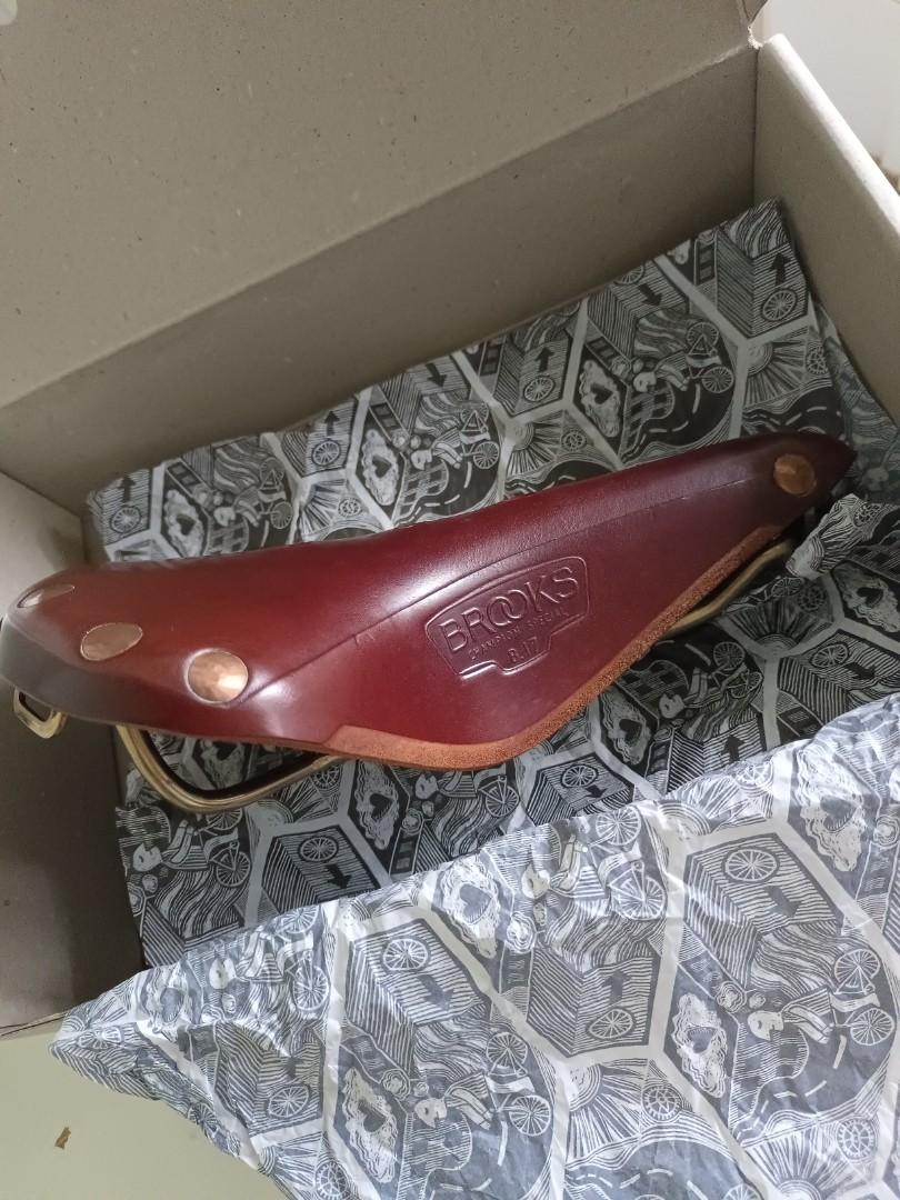 brooks motorcycle saddle