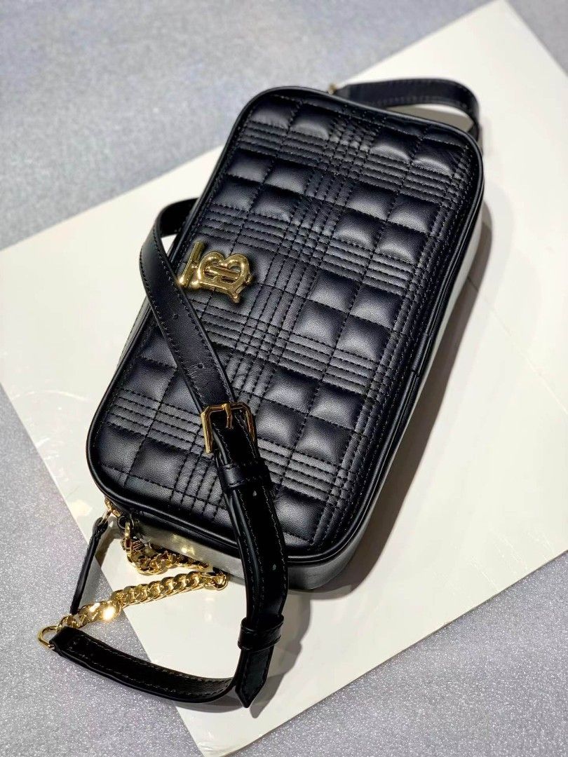 Burberry Lola Quilted Camera Bag, Women's Fashion, Bags & Wallets,  Cross-body Bags on Carousell