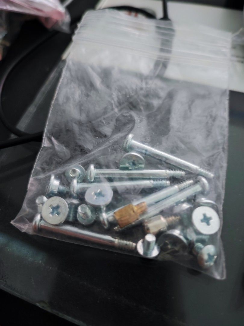 Cable ties and casing screws collection, Computers & Tech, Parts