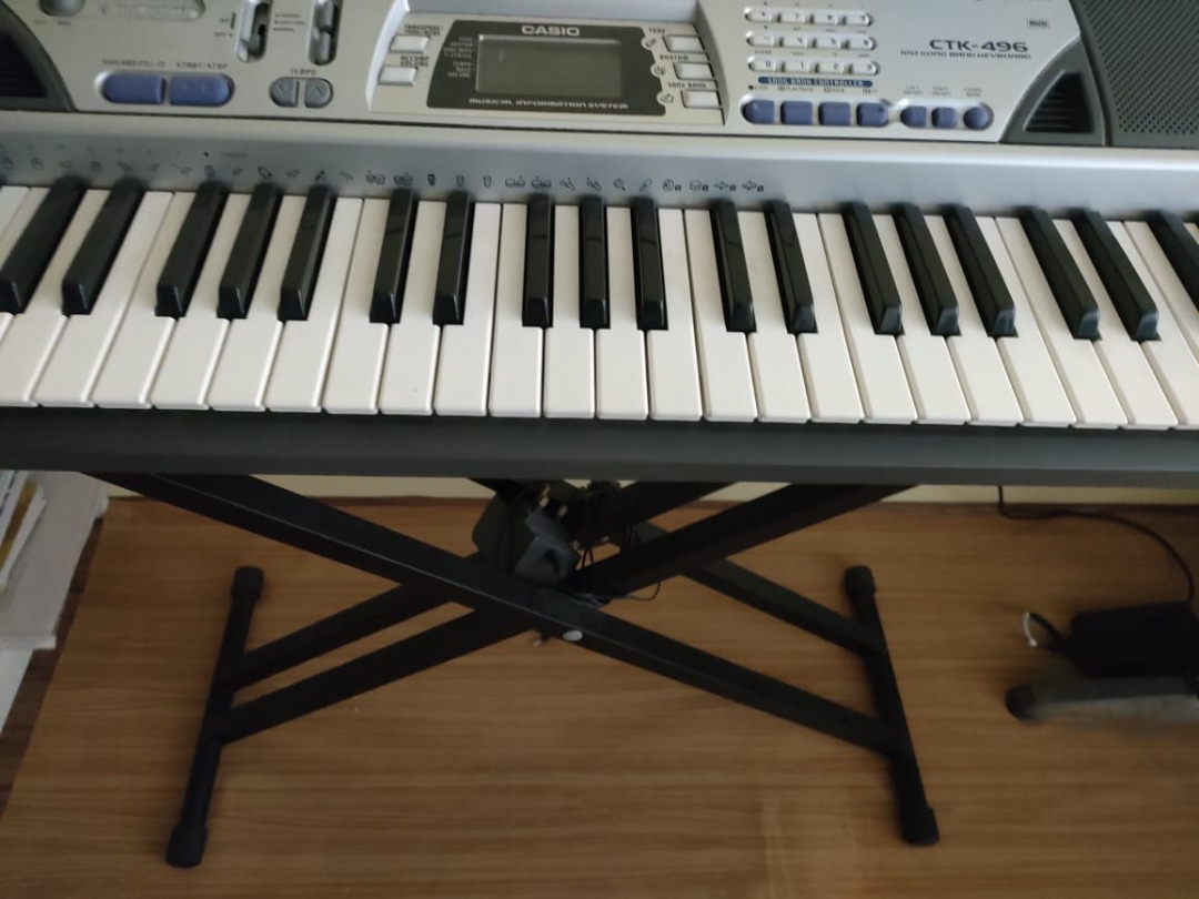 Casio Keyboard CTK496, Audio, Other Audio Equipment on Carousell