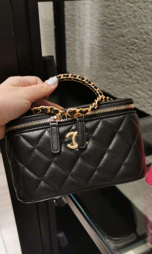 Chanel 22K Vanity Case Bag, Luxury, Bags & Wallets on Carousell