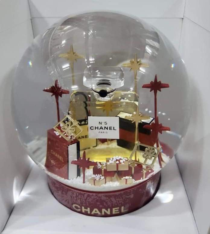 CHANEL luxury snow globe crystal ball special collectible VIP gift RARE