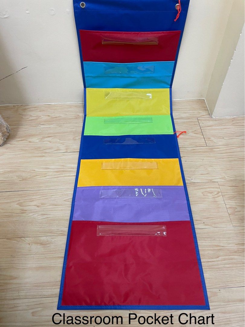 Classroom Pocket Chart, Hobbies & Toys, Stationary & Craft, Stationery