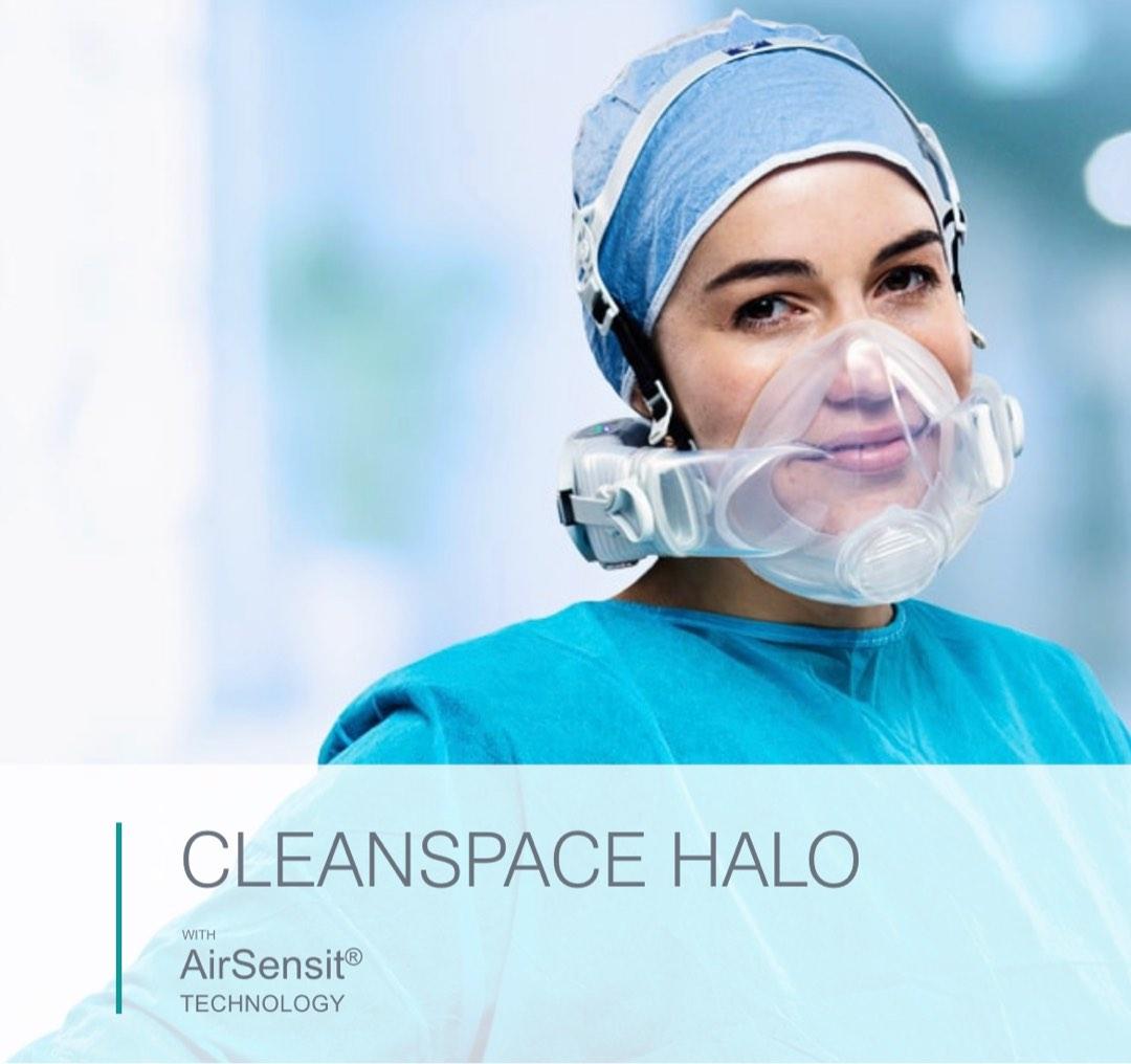 Cleanspace Halo Set (Category: Face Masks & Face Shields) located in Quezon City. Submitted by monmonmon13 (Listing ID 1194376082, Image 1). Description: Cleanspace Halo Set Inclusions: - cleanspace power unit - small half mask - exhaust valve - 7 hepa filters - extra head harness and neck rest - disposable liner - charger - original box * Purchased for 110K * Original * Pre-loved, but well taken care of 🤍 * Actual set on second photo * Will be 