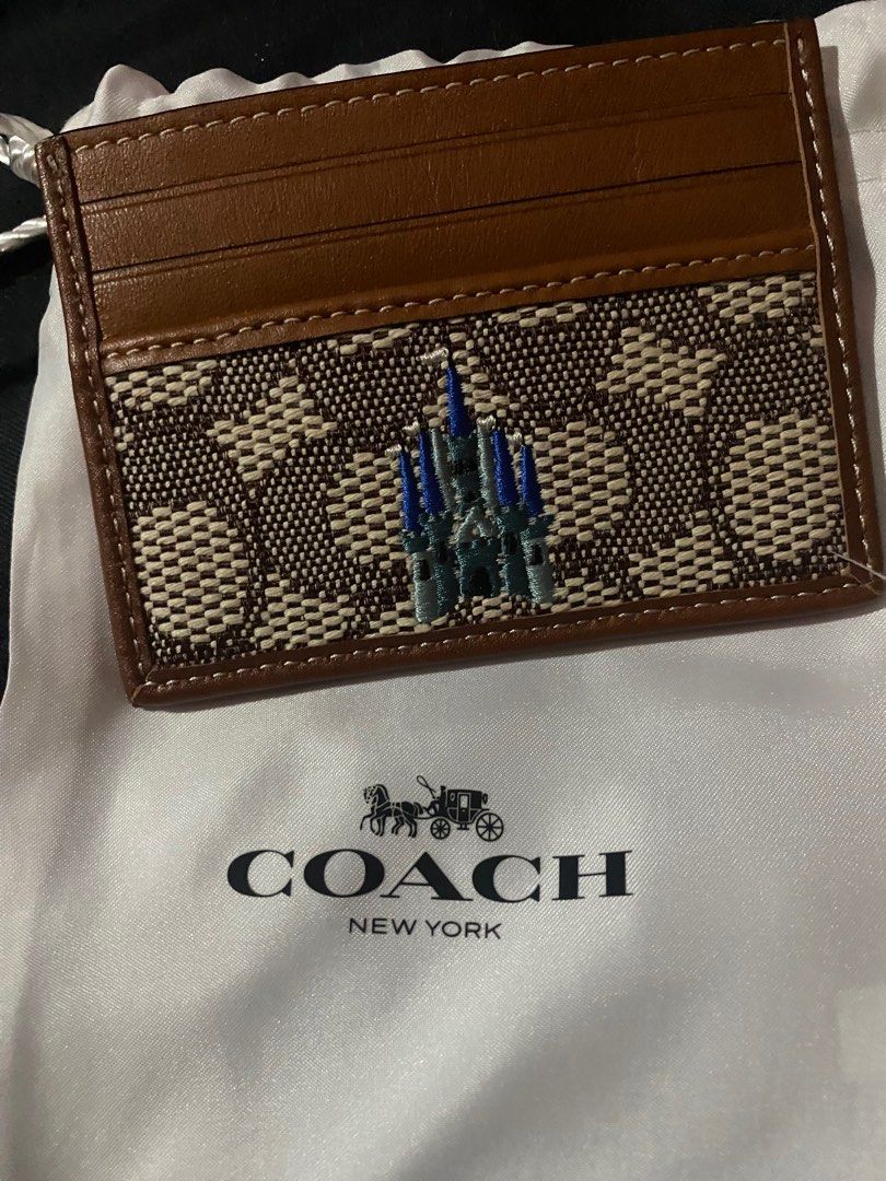 Coach Disney Cardholder, Women's Fashion, Bags & Wallets, Wallets