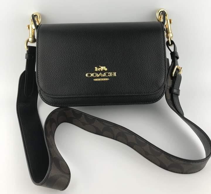 Coach Jes Messenger Black, Women's Fashion, Bags & Wallets, Crossbody