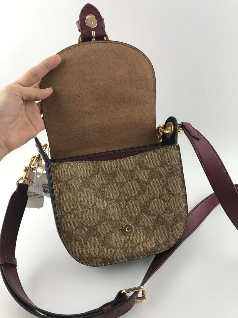 Coach Kleo Saddle Small (Category: Luxury Bags & Wallets) located in Rizal. Submitted by onlinedepotwholesale2nd (Listing ID 1194425914, Image 2). Description: Coach Kleo Saddle Small 6 3/4” (L) x 6” (H) x 2 1/2” (W) 2700.