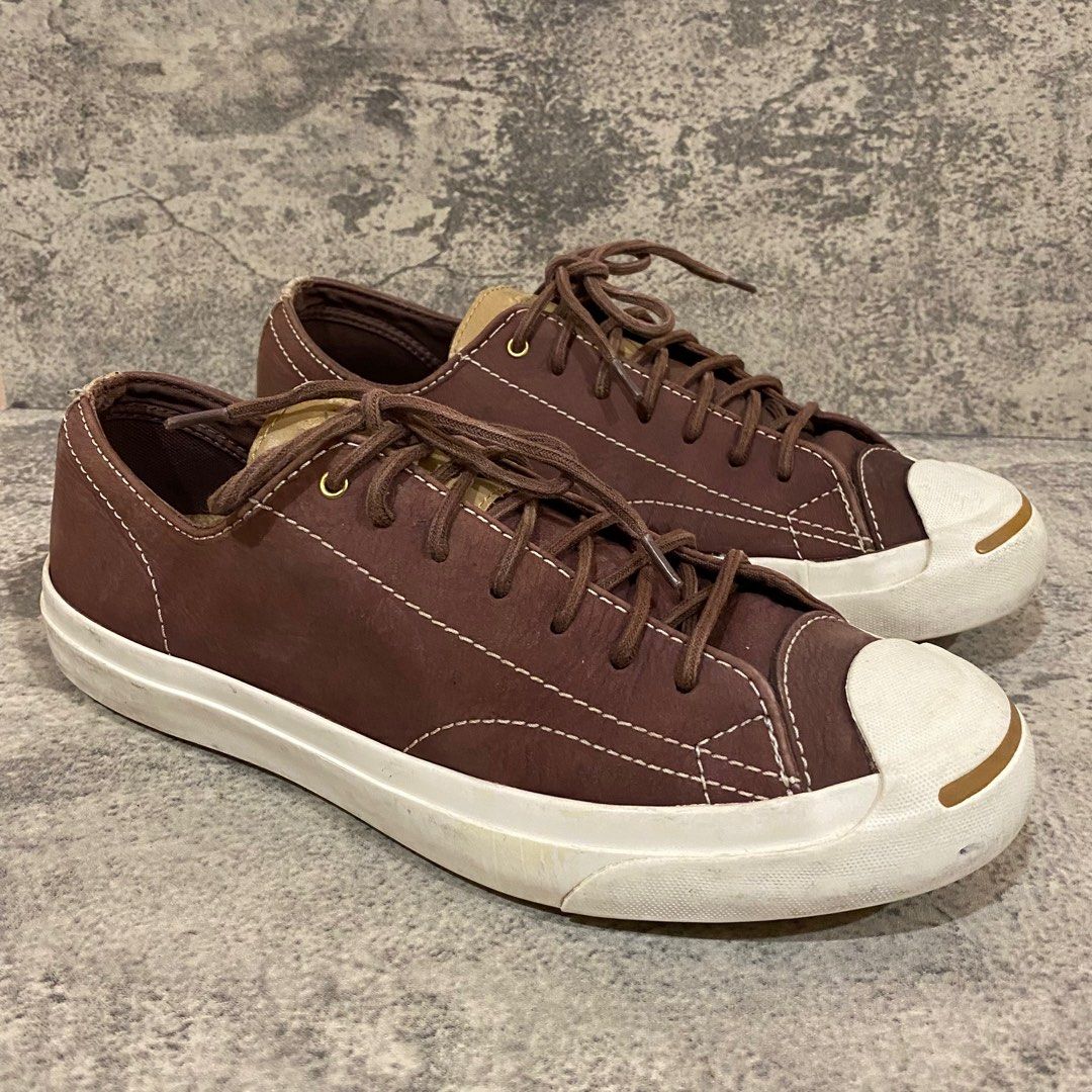 Converse jack purcell leather shoes size 8uk Men s Fashion