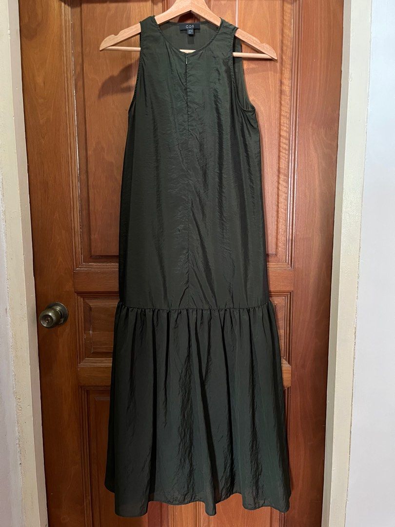 COS Sleeveless Frilled Dress