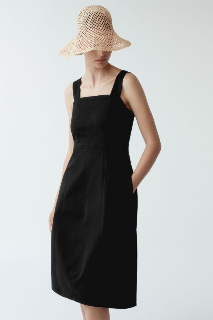 Cos cotton dress online
