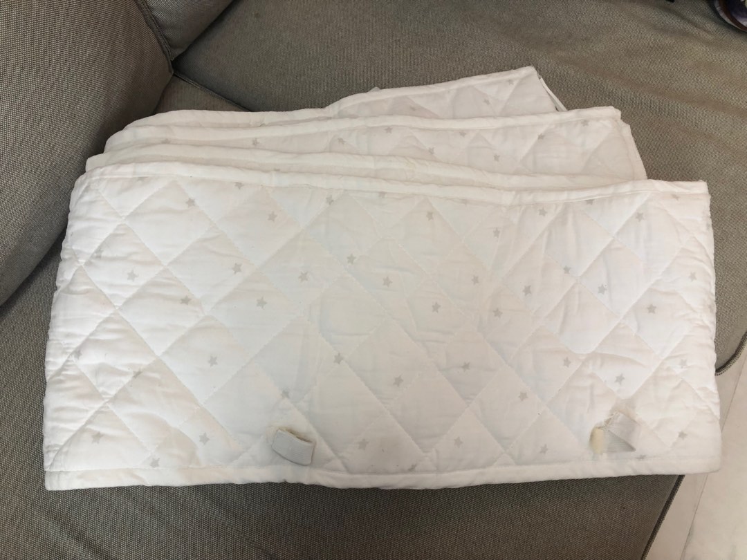 Cot Bumper with Velcro, Babies & Kids, Baby Nursery & Kids Furniture