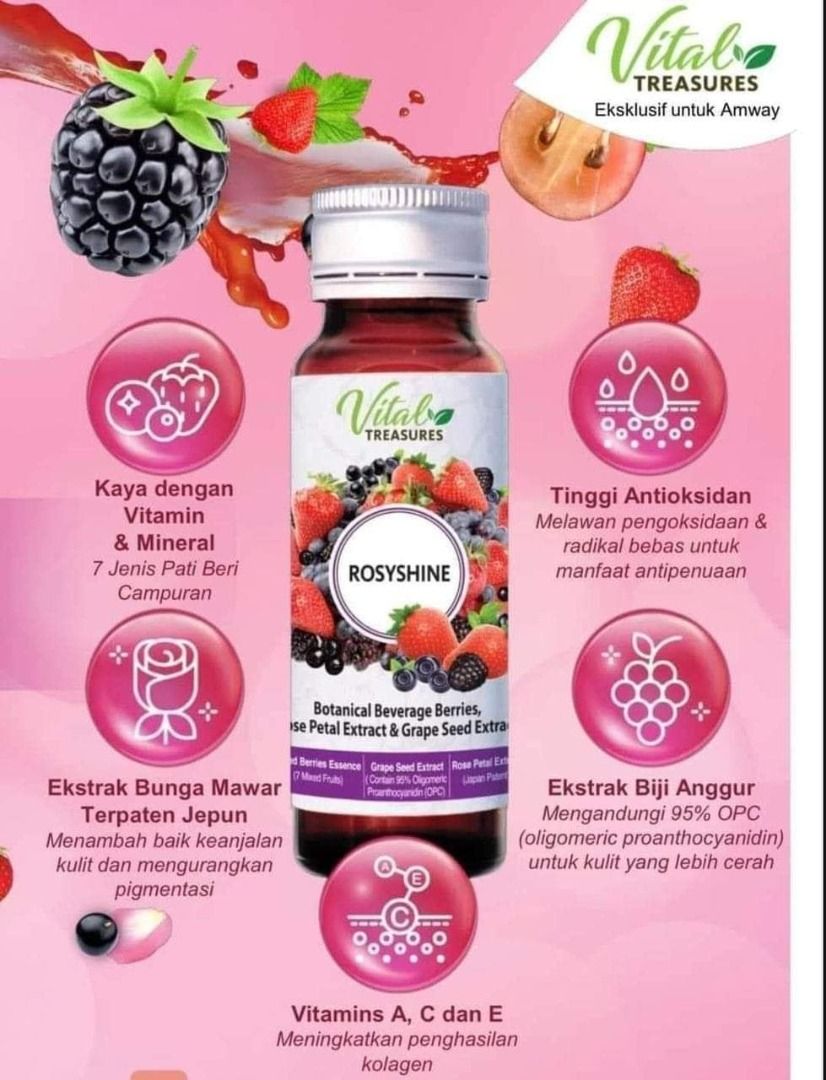 Cranberry Fruit Drink Base with Probiotic, Inulin & FOS, Beauty