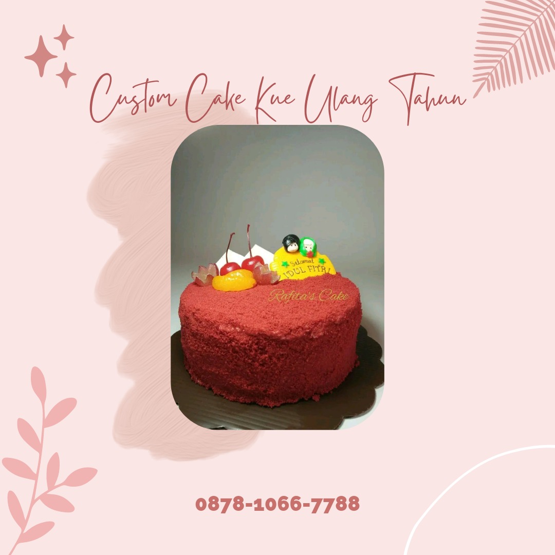 Custom Cake Kue Ulang Tahun Makanan And Minuman Kue Kue Di Carousell 7341