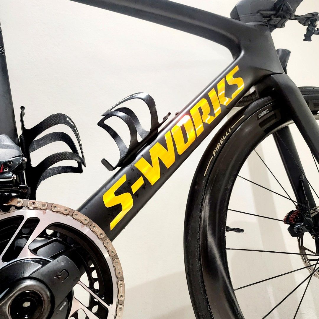 S Works Custom Frame Customised Frame sticker for Specialized S Works, Sports Equipment ...