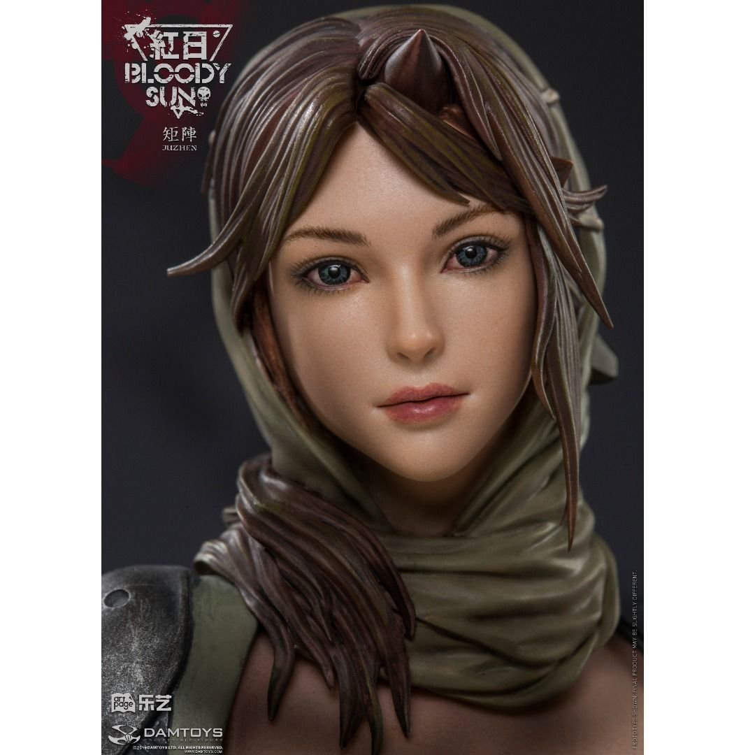 Damtoys Artpage Ju Zhen Bloody Sun Dum 1/6 Designer Female Toy Figure Model Statue CS031